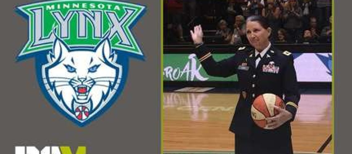 Laura-Ludwig-being-recognized-at-Minnesota-Lynx-game