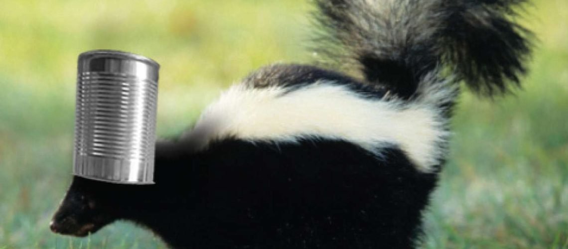 Skunk:can GolfTales RJSmiley